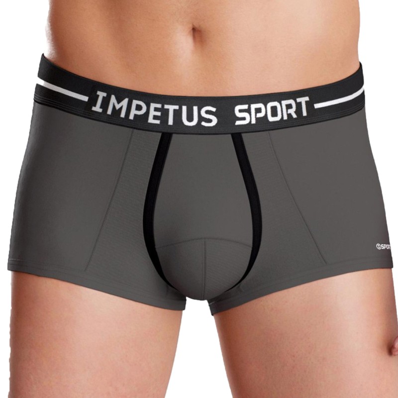 Boxer, shorty de la marque IMPETUS - Shorty Sport Ergonomic gris - Ref : 2051B87 BKFG1F