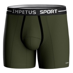 Boxer, shorty de la marque IMPETUS - Boxer Sport Ergonomic kaki - Ref : 2052B87 GN018