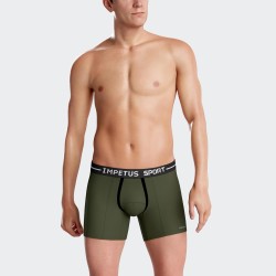 Boxer, shorty de la marque IMPETUS - Boxer Sport Ergonomic kaki - Ref : 2052B87 GN018