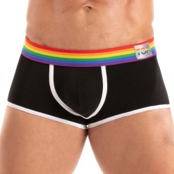 Boxer shorts, Shorty of the brand TOF PARIS - Trunk Tof Paris Rainbow - Black - Ref : TOF531N
