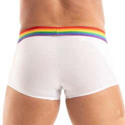 Boxer shorts, Shorty of the brand TOF PARIS - Trunk Tof Paris Rainbow - White - Ref : TOF531B