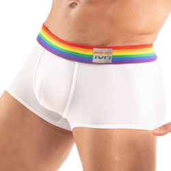 Shorts Boxer, Shorty de la marca TOF PARIS - Bóxer Corto Tof Paris Rainbow - Blanco - Ref : TOF531B