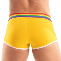 Calcetines de la marca TOF PARIS - Bóxer Corto Tof Paris Rainbow - Amarillo - Ref : TOF531J