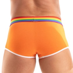 Boxer shorts, Shorty of the brand TOF PARIS - Trunk Tof Paris Rainbow - Orange - Ref : TOF531O