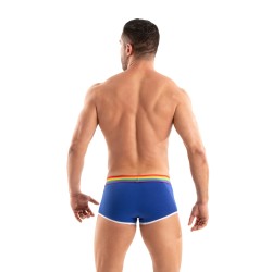 Boxer shorts, Shorty of the brand TOF PARIS - Trunk Tof Paris Rainbow - Royal Blue - Ref : TOF531BUR