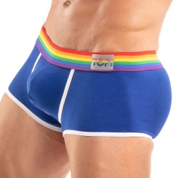 Boxer shorts, Shorty of the brand TOF PARIS - Trunk Tof Paris Rainbow - Royal Blue - Ref : TOF531BUR