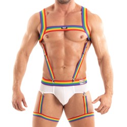 Accessoires de la marque TOF PARIS - Bretelle Tof Paris Rainbow - Ref : TOF561RW