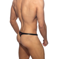 String de la marque AD FÉTISH - String Round Buckle - Ref : ADF209 C10