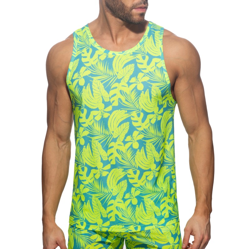 Tank top of the brand ADDICTED - Débardeur Calatheas - Ref : AD1365 C31 Tank top of the brand ADDICTED - Débardeur Calatheas - Ref : AD1365 C31