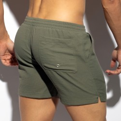 Short of the brand ES COLLECTION - copy of Short de Plage Pique Plain - Ref : 2506 C12
