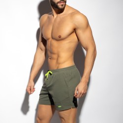 Short of the brand ES COLLECTION - copy of Short de Plage Pique Plain - Ref : 2506 C12