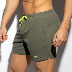 Short of the brand ES COLLECTION - copy of Short de Plage Pique Plain - Ref : 2506 C12