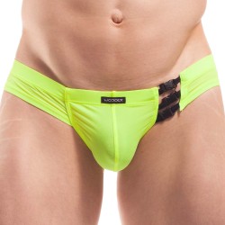 Slip, Tanga de la marque WOJOER - Mini hipster beach & underwear - néon jaune - Ref : 0321 P703 OD 18