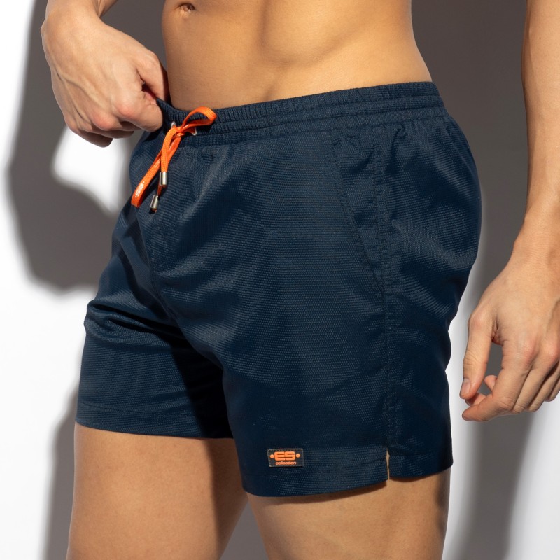 Short of the brand ES COLLECTION - Short de Plage Pique Plain - Ref : 2506 C09 Short of the brand ES COLLECTION - Short de Plage Pique Plain - Ref : 2506 C09