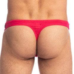 Slip de bain de la marque L HOMME INVISIBLE - Candy Floss - String Bikini de Bain L Homme Invisible - Ref : BA226 CAN 476