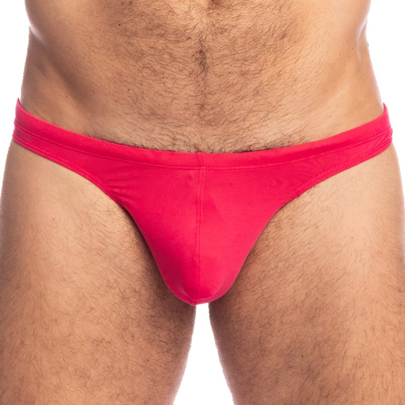 Slip de bain de la marque L HOMME INVISIBLE - Candy Floss - String Bikini de Bain L Homme Invisible - Ref : BA226 CAN 476