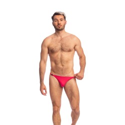Slip de bain de la marque L HOMME INVISIBLE - Candy Floss - String Striptease de Bain L Homme Invisible - Ref : UW21X CAN 476