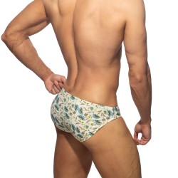 Slip de bain de la marque ADDICTED - Slip de Bain Spring Flowers - Ref : ADS366 C28