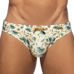 Slip de bain de la marque ADDICTED - Slip de Bain Spring Flowers - Ref : ADS366 C28