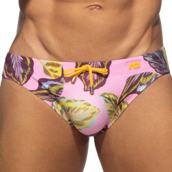 Slip de bain de la marque ADDICTED - Slip de Bain Maple Leaves - Ref : ADS368 C05