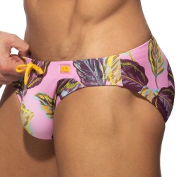 Badeschein der Marke ADDICTED - Slip de Bain Maple Leaves - Ref : ADS368 C05