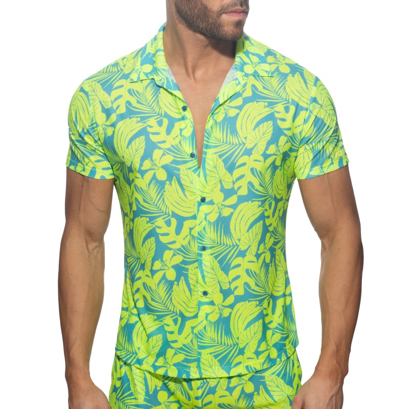 Maniche del marchio ADDICTED - Chemise Calatheas - Ref : AD1367 C31 Maniche del marchio ADDICTED - Chemise Calatheas - Ref : AD1367 C31