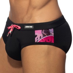 Bath Brief of the brand ADDICTED - Slip de Bain Hydrangea - Ref : ADS364 C10