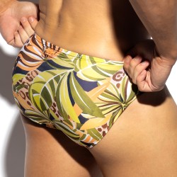 Resumen del baño de la marca ES COLLECTION - Bikini de Bain Seychelles - Kaki - Ref : 2516 C12