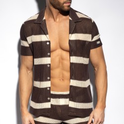 Chemise Crochet Choco Edition Limitée - ES collection : vente de Ch...