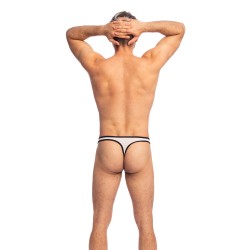 String de la marque L HOMME INVISIBLE - Soft Touch Classic - String Bikini L Homme Invisible Blanc - Ref : UW07 PER 002