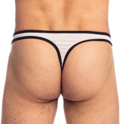 Thong of the brand L HOMME INVISIBLE - Soft Touch Classic - Thong Bikini L Homme Invisible White - Ref : UW07 PER 002