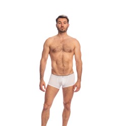 Boxer, shorty de la marque L HOMME INVISIBLE - Soft Touch Classic - Mini Boxer Push-Up L Homme Invisible Blanc - Ref : UW09 PER 
