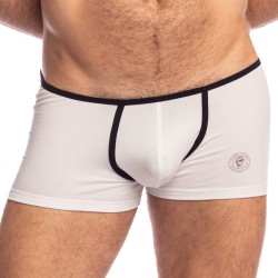 Boxershorts, Shorty der Marke L HOMME INVISIBLE - Soft Touch Classic - Unsichtbare Boxershorts Der unsichtbare Mann Weiß - Ref :
