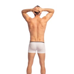 Boxershorts, Shorty der Marke L HOMME INVISIBLE - Soft Touch Classic - Unsichtbare Boxershorts Der unsichtbare Mann Weiß - Ref :