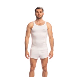 Débardeur de la marque L HOMME INVISIBLE - Soft Touch Classic - Débardeur L Homme Invisible Blanc - Ref : MY63 PER 002