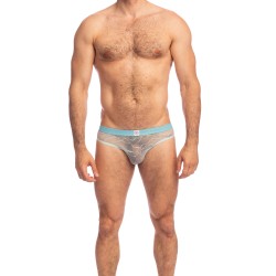 Slip, Tanga de la marque L HOMME INVISIBLE - Aqua - Slip Freedom L Homme Invisible - Ref : MY94E AQU 203