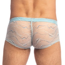 Boxer, shorty de la marque L HOMME INVISIBLE - Aqua - Mini Boxer Push-Up L Homme Invisible - Ref : UW09 AQU 203