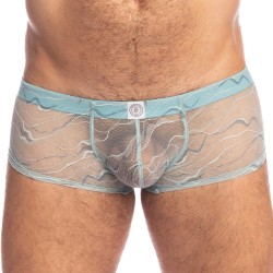 Boxer, shorty de la marque L HOMME INVISIBLE - Aqua - Mini Boxer Push-Up L Homme Invisible - Ref : UW09 AQU 203