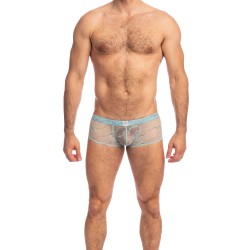 Boxer, shorty de la marque L HOMME INVISIBLE - Aqua - Mini Boxer Push-Up L Homme Invisible - Ref : UW09 AQU 203