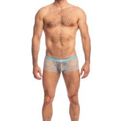 Boxer, shorty de la marque L HOMME INVISIBLE - Aqua Hipster Push-Up L Homme Invisible - Ref : MY39 AQU 203