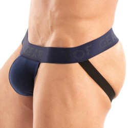 Jockstraps of the brand TOF PARIS - Jocks Access Tof Paris - Navy Blue - Ref : TOF559BUM