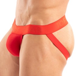 Jockstraps of the brand TOF PARIS - Jocks Access Tof Paris - Red - Ref : TOF559R