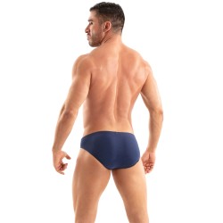 Slip, Tanga de la marque TOF PARIS - Bikini Access Tof Paris - Bleu Marine - Ref : TOF558BUM