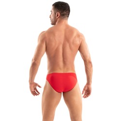 Slip, Tanga de la marque TOF PARIS - Bikini Access Tof Paris - Rouge - Ref : TOF558R