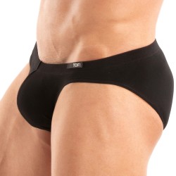 Slip, Tanga de la marque TOF PARIS - Bikini Access Tof Paris - Noir - Ref : TOF558N
