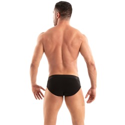 Slip, Tanga de la marque TOF PARIS - Slip Access Tof Paris - Noir - Ref : TOF557N