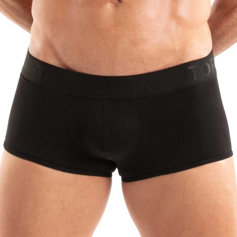 Boxer, shorty de la marque TOF PARIS - Boxer Court Access Tof Paris - Noir - Ref : TOF556N
