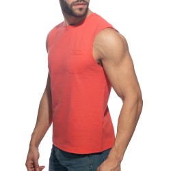 Tank top of the brand ADDICTED - Tank Top Basic - Coral - Ref : AD531 C30