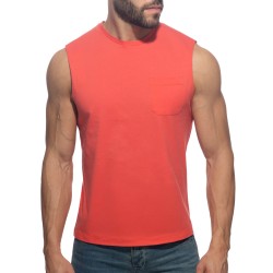 Tank Top Basic - Koralle - ADDICTED : Verkauf von Tank top für Männ...