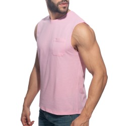 Canotta del marchio ADDICTED - Canotta di base - Rosa - Ref : AD531 C36